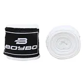 Бинты BoyBo 3,5 хлопок-эластан белый от магазина Супер Спорт