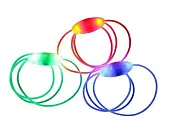 Шнурки светящиеся JY-3009 (1 светодиод, 2 режима) красные от магазина Супер Спорт