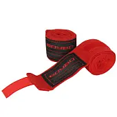 Бинты BoyBo 2,5 хлопок-эластан красный от магазина Супер Спорт